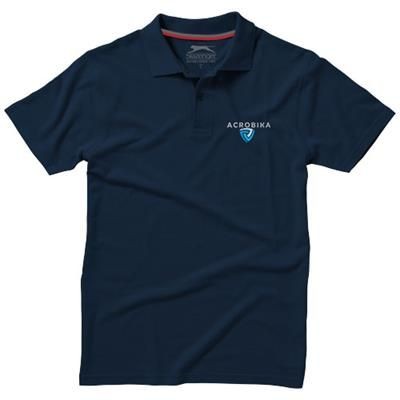 Picture of ADVANTAGE SHORT SLEEVE MENS POLO in Navy