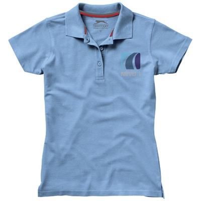 Picture of ADVANTAGE SHORT SLEEVE LADIES POLO in Light Blue