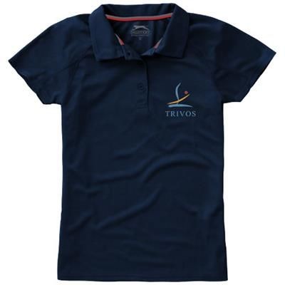 Picture of GAME SHORT SLEEVE LADIES COOL FIT POLO in Navy