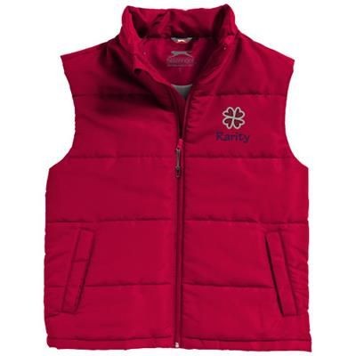 Picture of GRAVEL BODYWARMER in Red