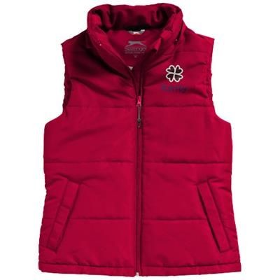Picture of GRAVEL LADIES BODYWARMER in Red
