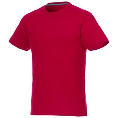 Picture of JADE SHORT SLEEVE MENS RECYCLED TEE SHIRT in Red