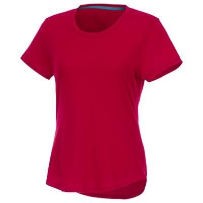 Picture of JADE SHORT SLEEVE LADIES RECYCLED TEE SHIRT in Red