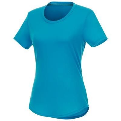 Picture of JADE SHORT SLEEVE LADIES RECYCLED TEE SHIRT in Nxt Blue