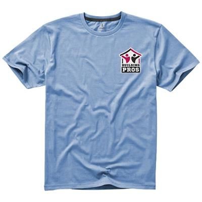 Picture of NANAIMO SHORT SLEEVE MENS TEE SHIRT in Light Blue