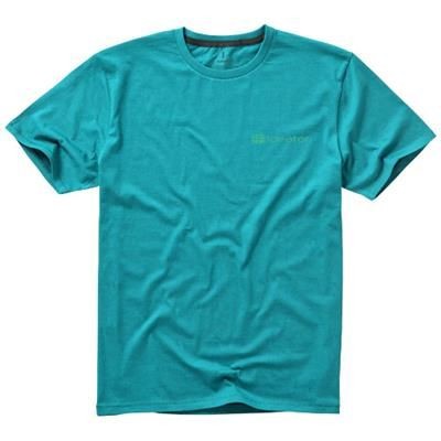 Picture of NANAIMO SHORT SLEEVE MENS T-SHIRT in Aqua