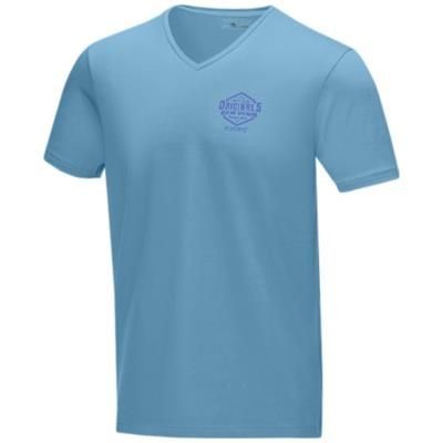 Picture of KAWARTHA SHORT SLEEVE MENS GOTS ORGANIC TEE SHIRT XS in Nxt Blue