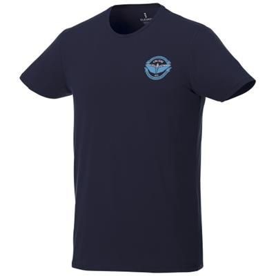 Picture of BALFOUR SHORT SLEEVE MENS ORGANIC T-SHIRT in Navy