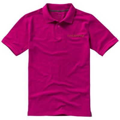 Picture of CALGARY SHORT SLEEVE MENS POLO in Pink