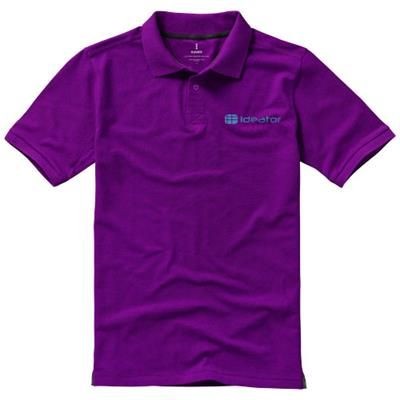 Picture of CALGARY SHORT SLEEVE MENS POLO in Plum