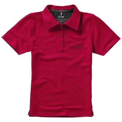 Henbury Womens Side Vents Stand Up Collar Cuffed Sleeves 65//35 Polo Shirt S-3xl