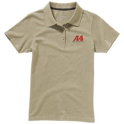 Picture of SELLER SHORT SLEEVE LADIES POLO XS in Khaki
