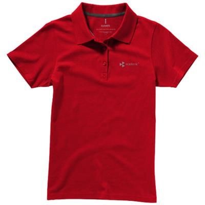 Picture of SELLER SHORT SLEEVE LADIES POLO S in Red