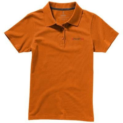 Picture of SELLER SHORT SLEEVE LADIES POLO XS in Orange