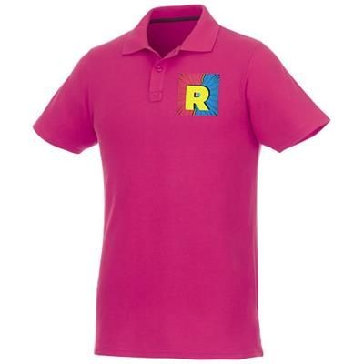 Picture of HELIOS SHORT SLEEVE MENS POLO in Magenta
