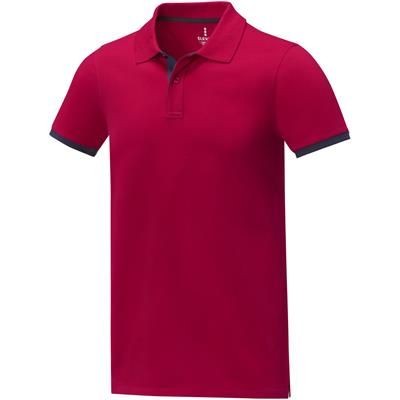 Picture of MORGAN SHORT SLEEVE MENS DUOTONE POLO