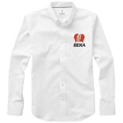 Picture of VAILLANT LONG SLEEVE SHIRT in White Solid