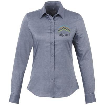 Picture of VAILLANT LONG SLEEVE LADIES SHIRT in Navy