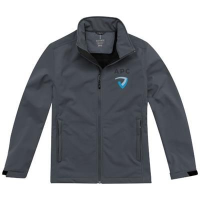 Picture of MAXSON SOFTSHELL JACKET in Storm Grey