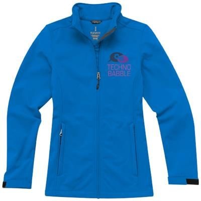 Picture of MAXSON SOFTSHELL LADIES JACKET in Blue