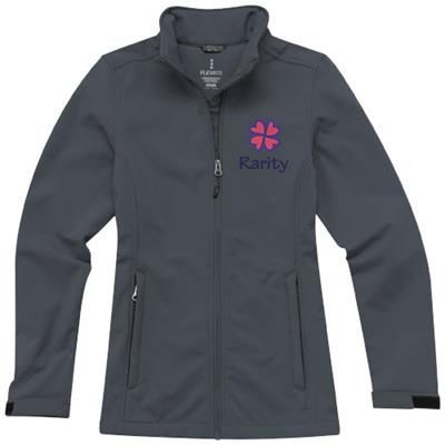 Picture of MAXSON SOFTSHELL LADIES JACKET in Storm Grey