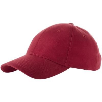 Picture of BRYSON 6 PANEL CAP in Red