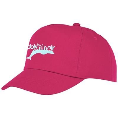Picture of FENIKS CHILDRENS 5 PANEL CAP in Pink