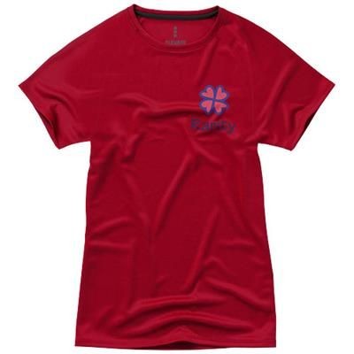 Picture of NIAGARA SHORT SLEEVE LADIES COOL FIT TEE SHIRT in Red