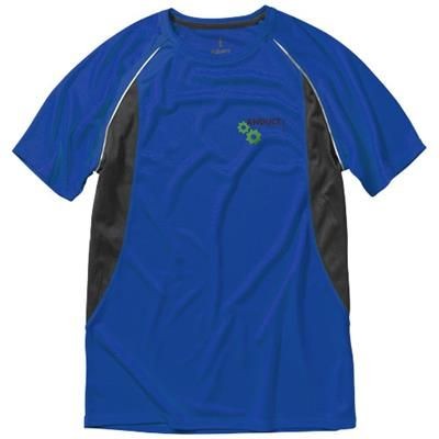 Picture of QUEBEC SHORT SLEEVE MENS COOL FIT TEE SHIRT in Blue