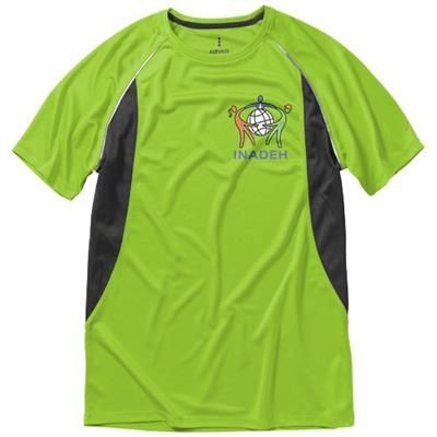 Picture of QUEBEC SHORT SLEEVE MENS COOL FIT TEE SHIRT in Apple Green