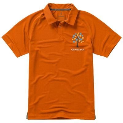 Picture of OTTAWA SHORT SLEEVE MENS COOL FIT POLO in Orange