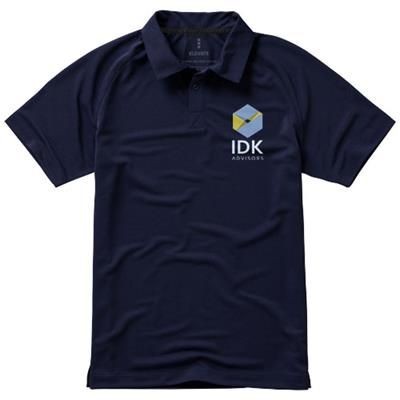 Picture of OTTAWA SHORT SLEEVE MENS COOL FIT POLO in Navy