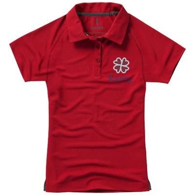 Picture of OTTAWA SHORT SLEEVE LADIES COOL FIT POLO in Red