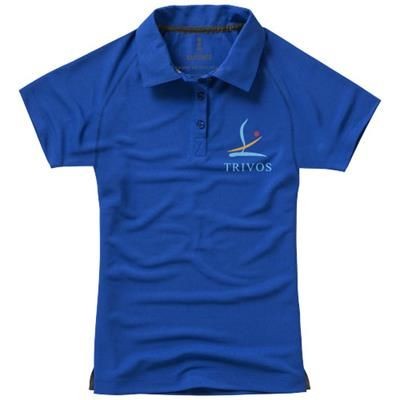 Picture of OTTAWA SHORT SLEEVE LADIES COOL FIT POLO in Blue