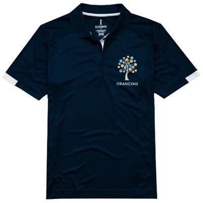 Picture of KISO SHORT SLEEVE LADIES COOL FIT POLO in Navy