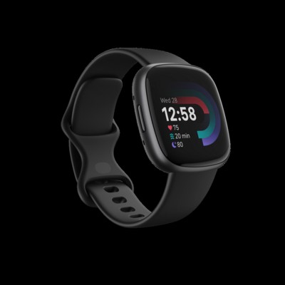 Picture of FITBIT VERSA 4 in Black-graphite.