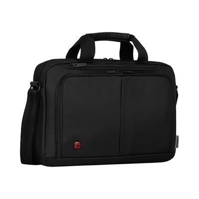 Picture of WENGER SOURCE 14 INCH BRIEFCASE with Tablet Pocket in Black.