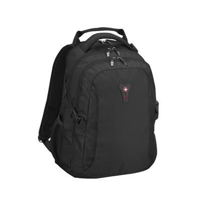 Picture of WENGER SIDEBAR 16INCH BACKPACK RUCKSACK in Black.