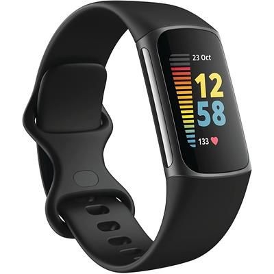 Picture of FITBIT CHARGE 5 ACTIVITY TRACKER in Black-graphite Stainless Steel Metal