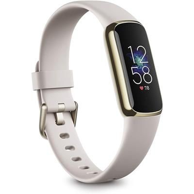 Picture of FITBIT LUXE HEALTH & FITNESS TRACKER in Soft Gold-porcelain White