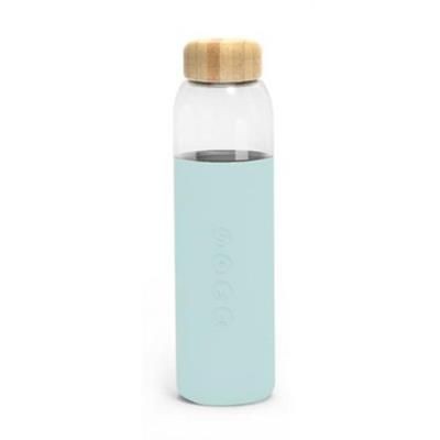 Soma Glass Water Bottle - 17oz (480ml) - Emerald Green