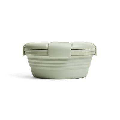 Picture of STOJO COLLAPSIBLE BOWL in Sage.