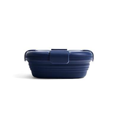 Picture of STOJO COLLAPSIBLE BOX in Denim Blue.