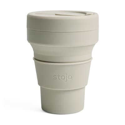 Picture of STOJO COLLAPSIBLE POCKET CUP in Oat