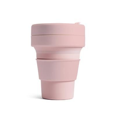 Picture of STOJO COLLAPSIBLE POCKET CUP in Carnation.