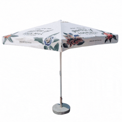 Picture of 2,5M X 2,5M STRONG ECO PARASOL.