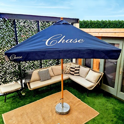 Picture of PREMIUM SUSTAINABLE FSC WOOD PARASOL WITH ECO CANOPY