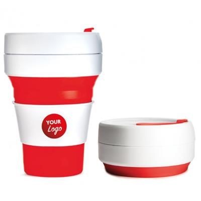 FOLDING COLLAPSIBLE SILICON POCKET CUP with Lid | Reach FOLDING COLLAPSIBLE SILICON POCKET CUP with Lid | Reach