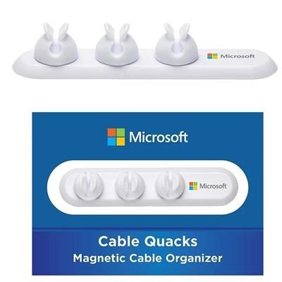 Picture of 3 CLIP CABLE QUACK in White