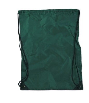 Picture of PREMIUM BACKPACK RUCKSACK with Drawstring Handles in Green.